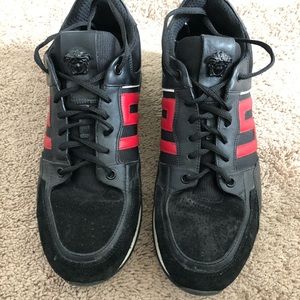 Versace Greek Key Contrast Running Shoes size 9.5